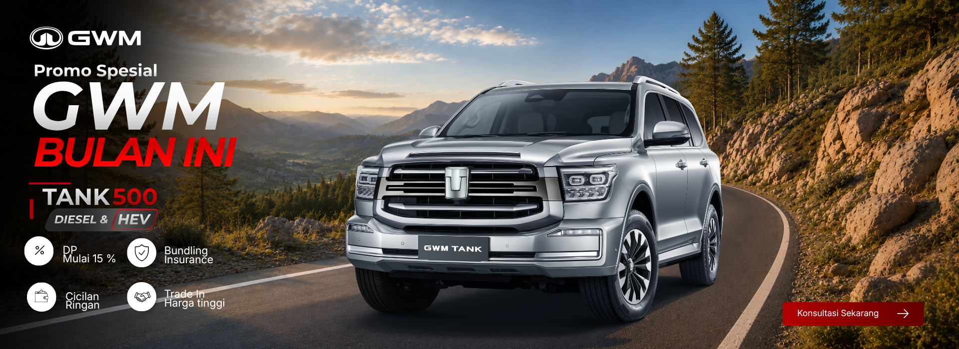 GWM TANK 500 — Promo