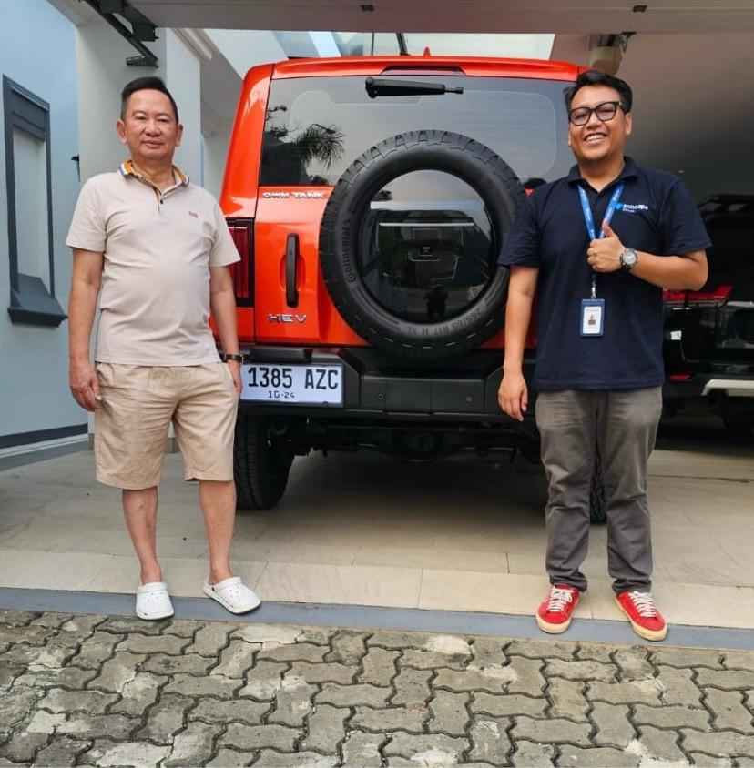 Penyerahan kendaraan GWM 12