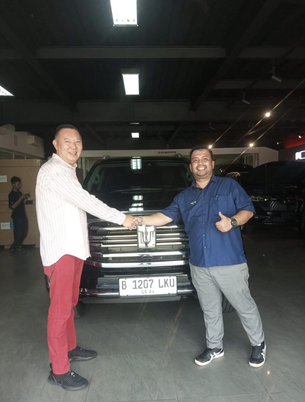 Penyerahan kendaraan GWM 13