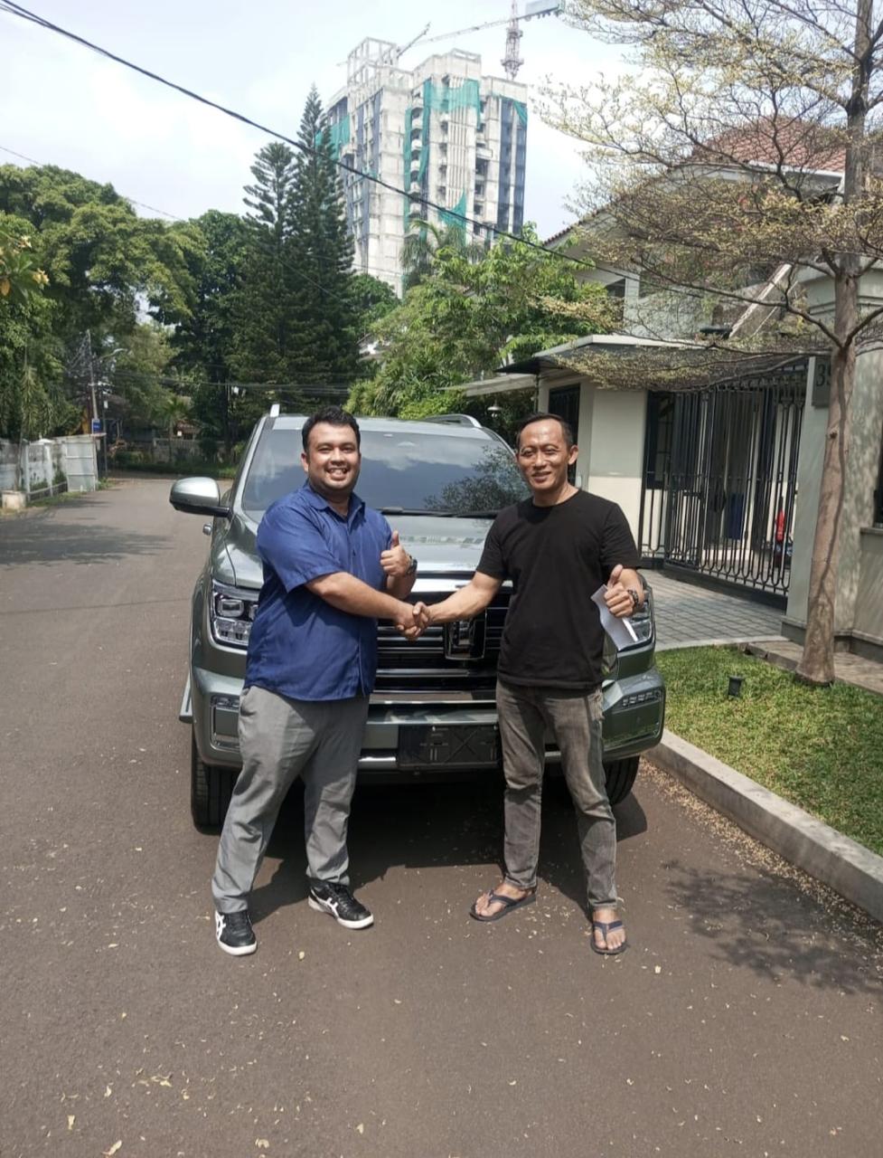 Penyerahan kendaraan GWM 3
