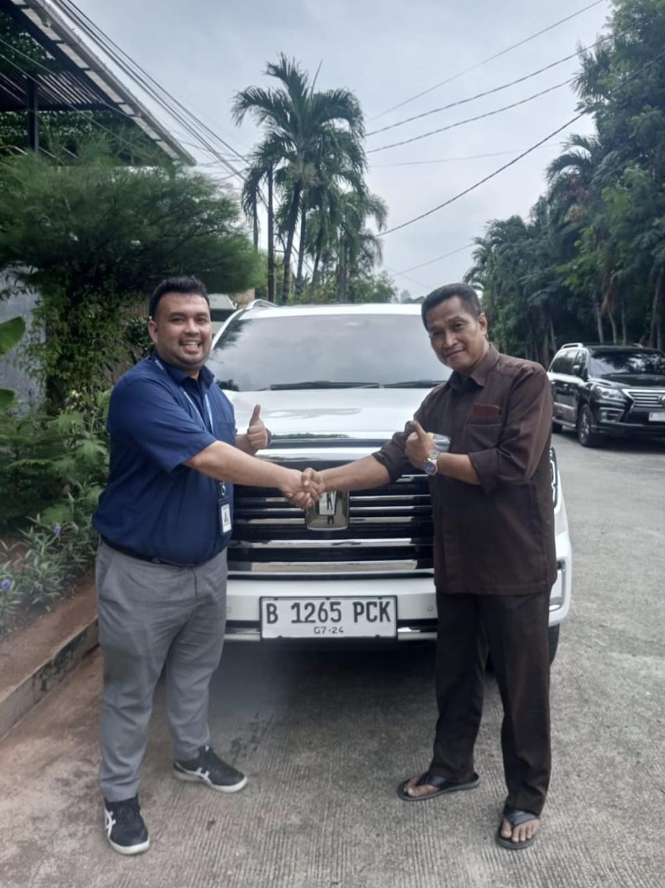 Penyerahan kendaraan GWM 4
