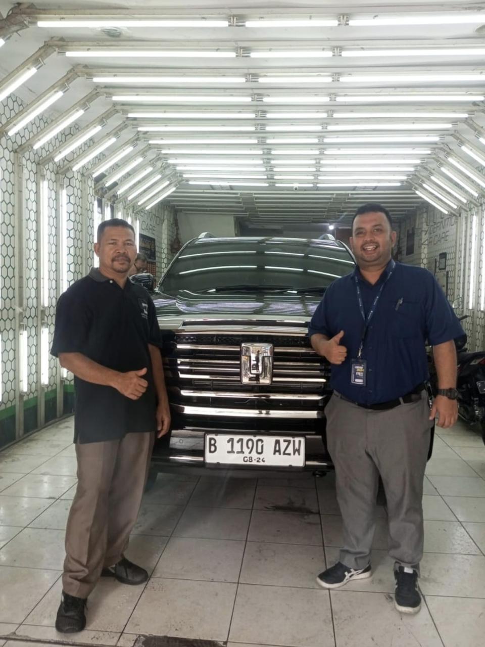Penyerahan kendaraan GWM 16