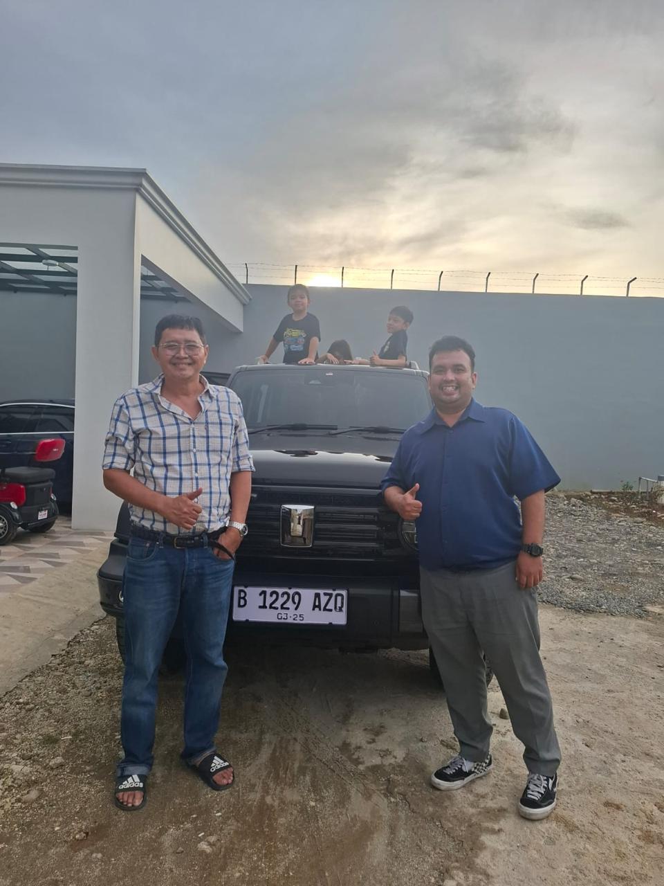 Penyerahan kendaraan GWM 7