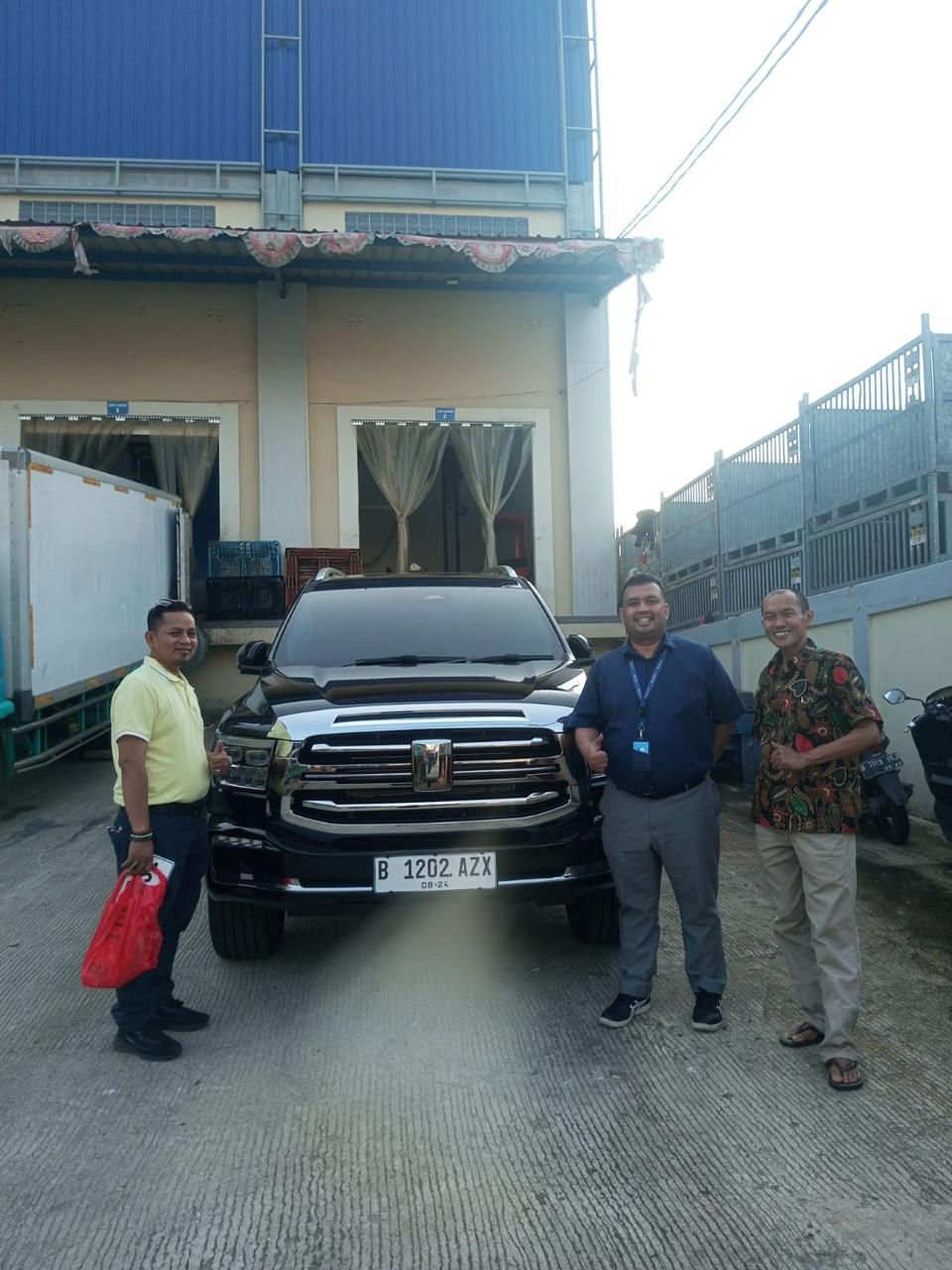 Penyerahan kendaraan GWM 8