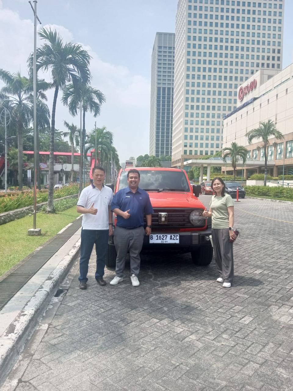 Penyerahan kendaraan GWM 20
