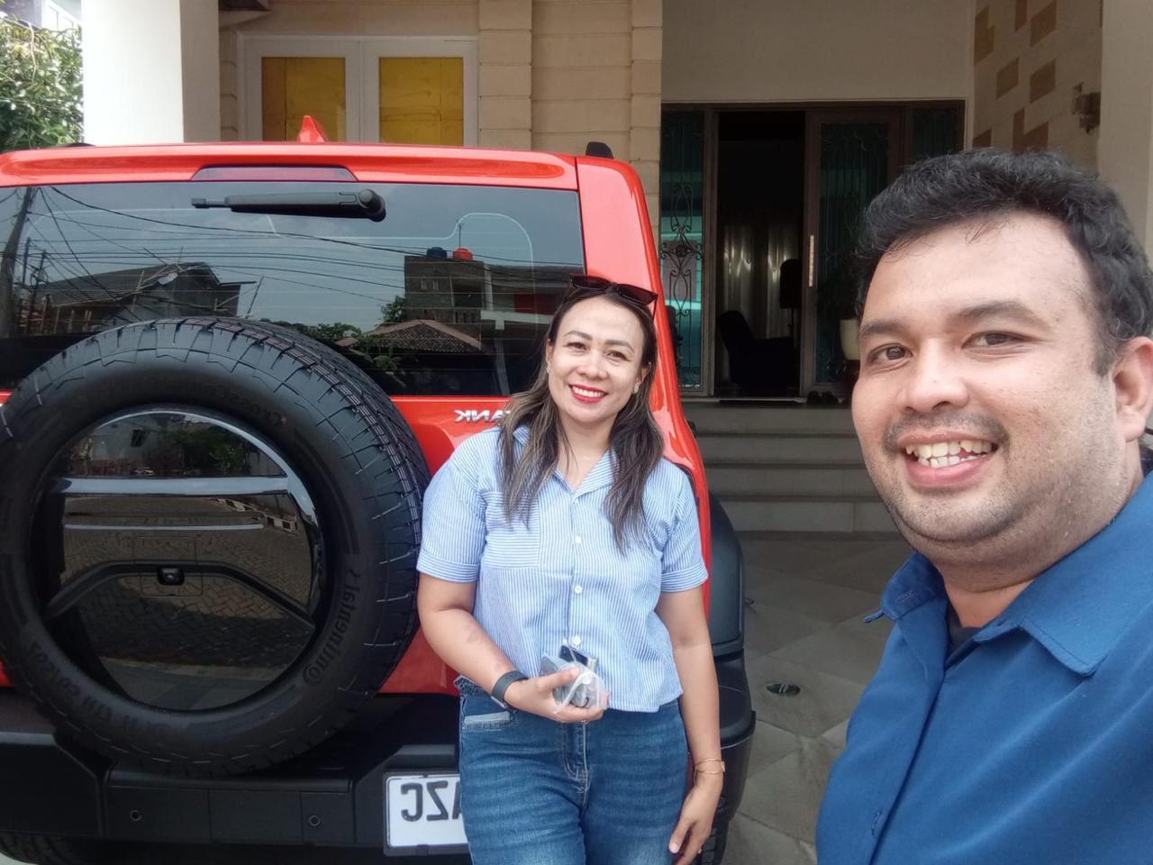 Penyerahan kendaraan GWM 10